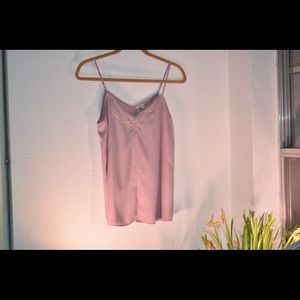 Cato tank with lace detailing